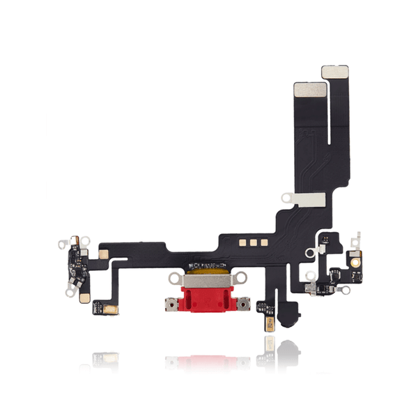 iPhone 14 Charging Port Connector Flex Cable - Red