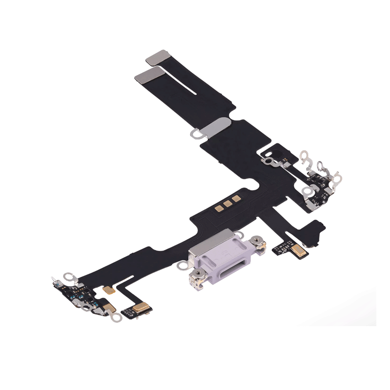 iPhone 14 Plus Charging Port Connector Flex Cable - Purple