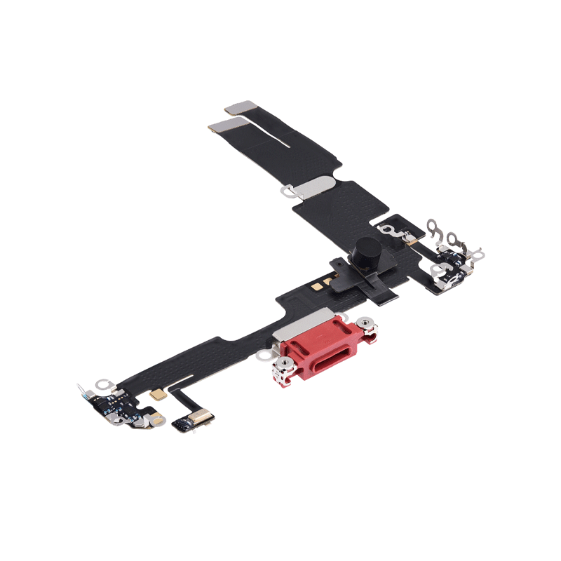 iPhone 14 Plus Charging Port Connector Flex Cable - Red