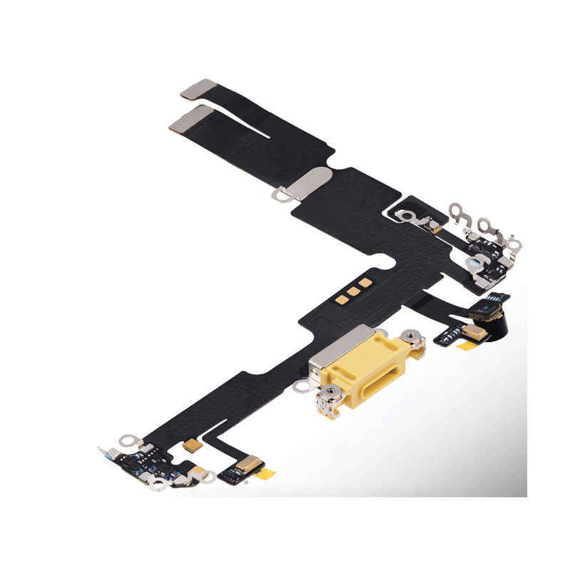 iPhone 14 Plus Charging Port Connector Flex Cable - Yellow