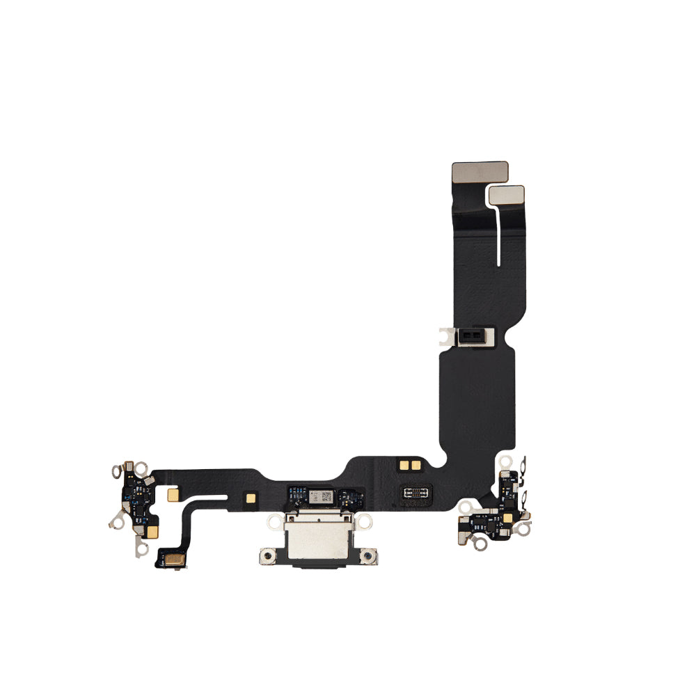 iPhone 15 Plus Charging Port Connector Flex Cable - Black