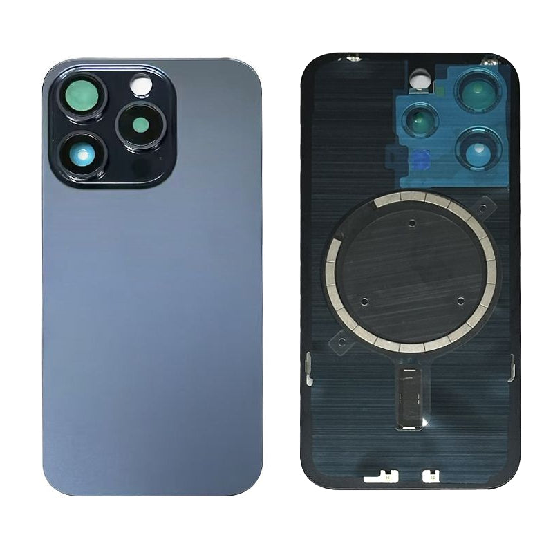 BACK COVER PER iPhone 15 PRO BLU / BLUE TITANIUM Compatibile - Compatibile BACK COVER PER iPhone 15 PRO BLU / BLUE TITANIUM Compatibile - Compatibile