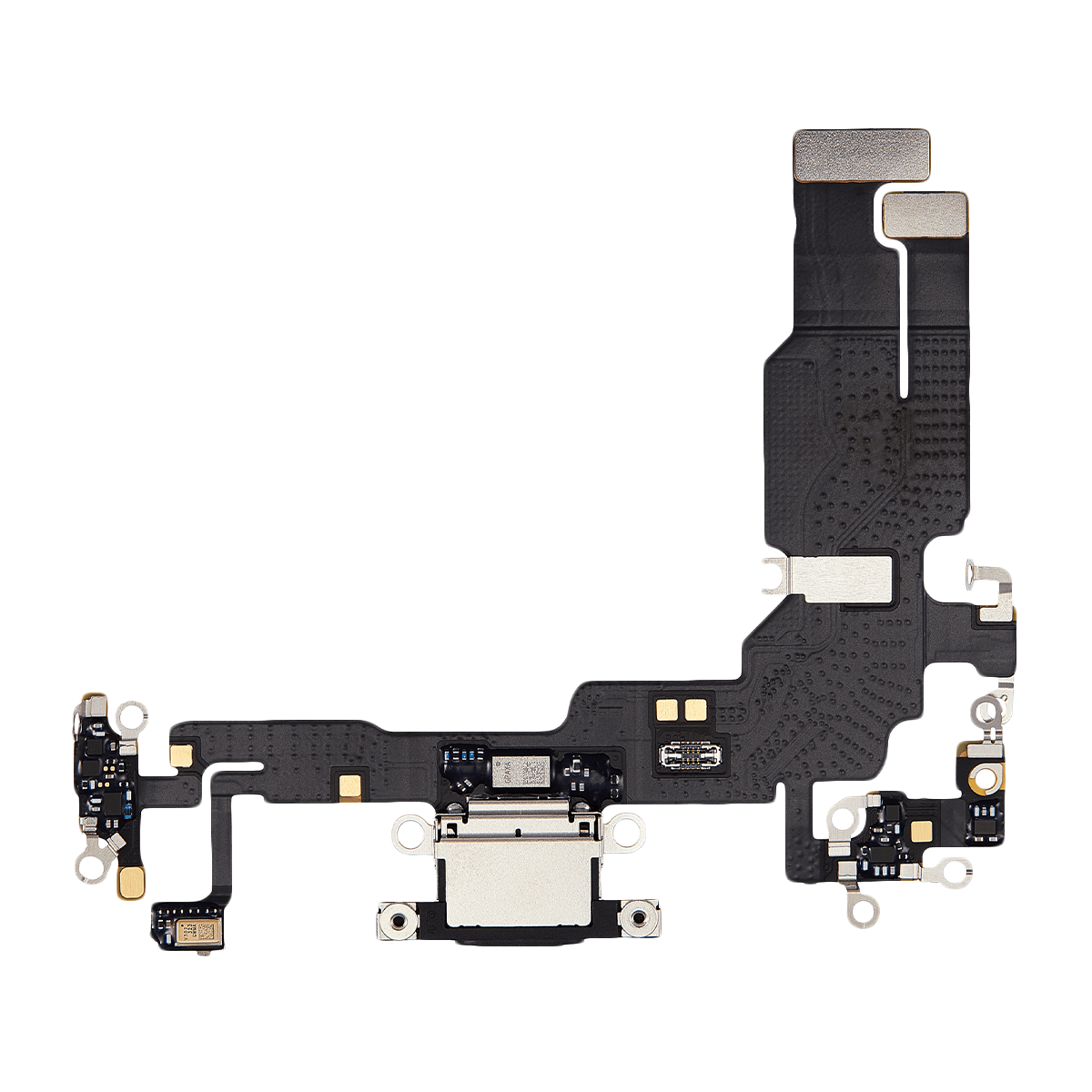 iPhone 15 Charging Port Connector Flex Cable - Black