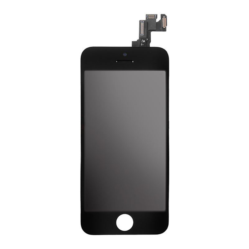 iPhone 5C LCD and Digitizer Glass Screen Replacement with Small Parts (Black) (Premium)
