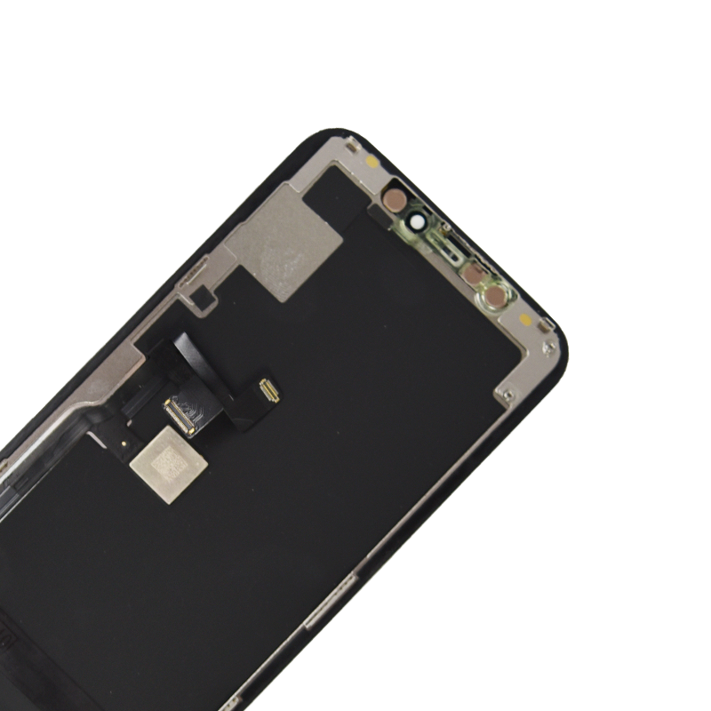 iPhone 11 Pro Black Premium Soft OLED Glass Screen Replacement Repair Kit + Premium Toolkit