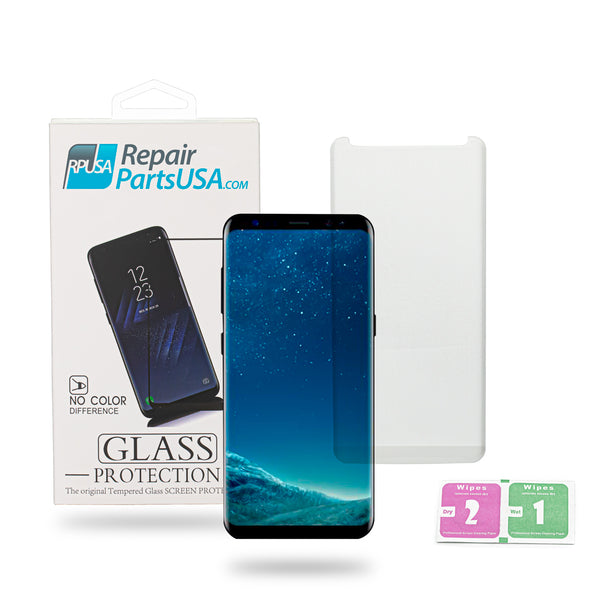 Samsung Galaxy S8 Plus Clear Tempered Glass Screen Protector