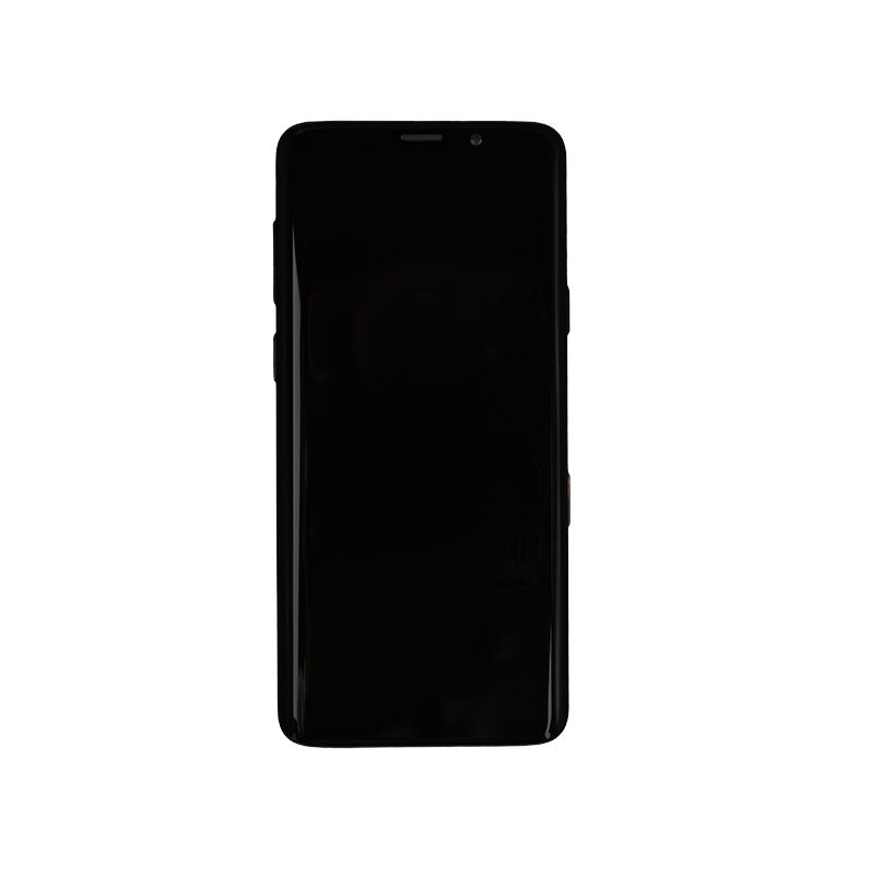 Samsung Galaxy S9 Plus Glass Screen LCD Assembly Replacement with Frame (Midnight Black)