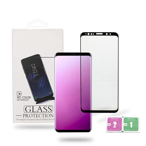 Samsung Galaxy S9 - Full Edge Black Tempered Glass Screen Protector