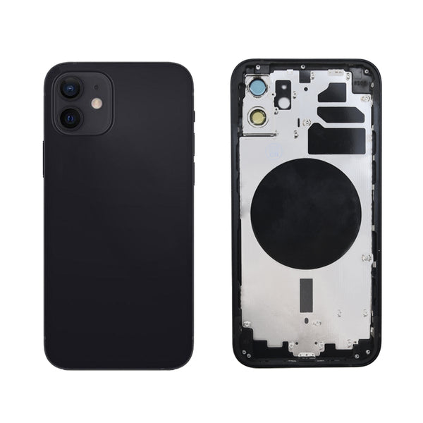 iPhone 12 Rear Back Housing Replacement - Black