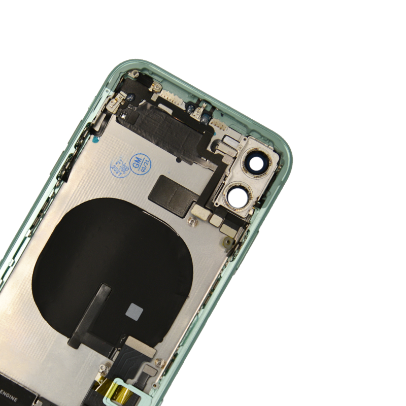 iPhone 11 Green Rear Back Housing Midframe Assembly w/ Pre-Installed Small Parts