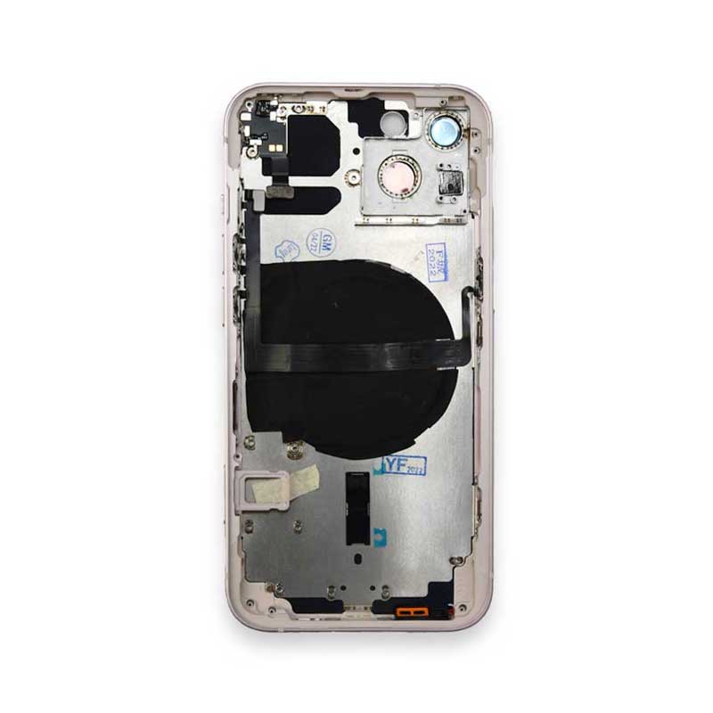 iPhone 13 Rear Back Housing Replacement with Small Parts Pre-Installed - Pink