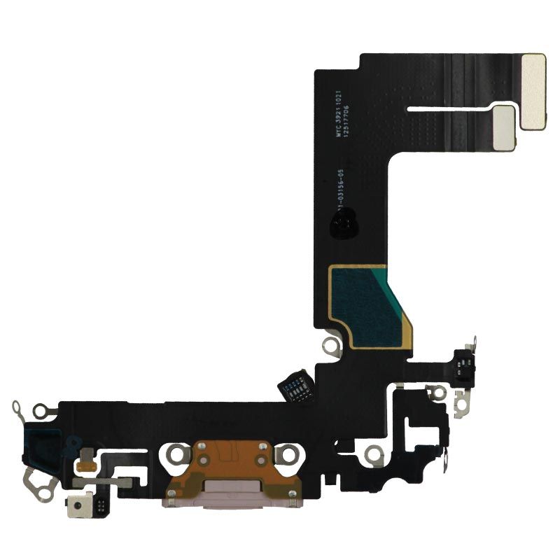 iPhone 13 Mini Charging Port Connector Flex Cable - Pink