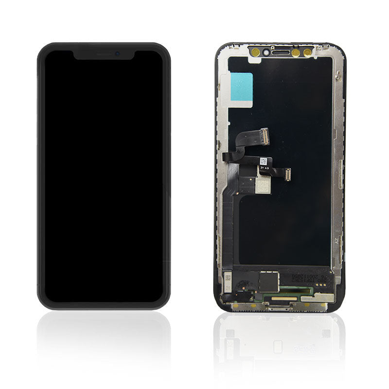 Alle slags Efterforskning Drikke sig fuld Apple :: iPhone Repair Parts :: iPhone X Parts :: iPhone X Premium Black  Hard OLED and Digitizer Glass Screen Replacement