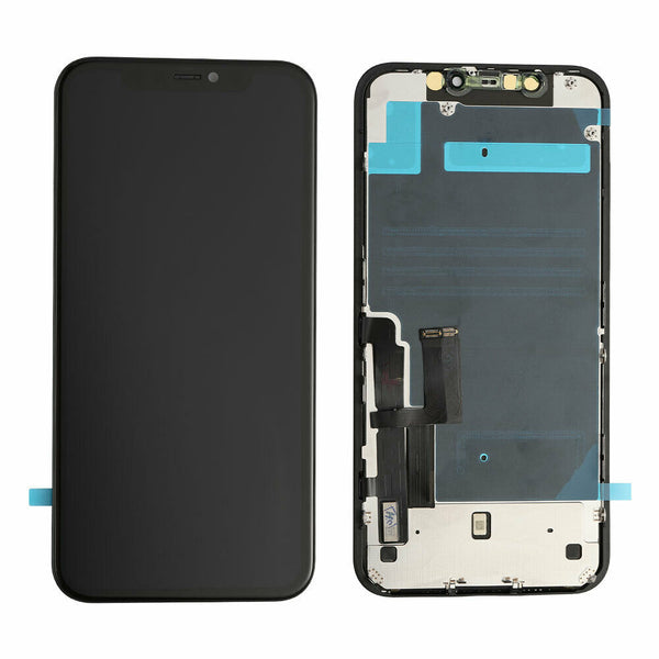 iPhone 11 Grade A Incell LCD and Digitizer Glass Screen Replacement with Back Plate
