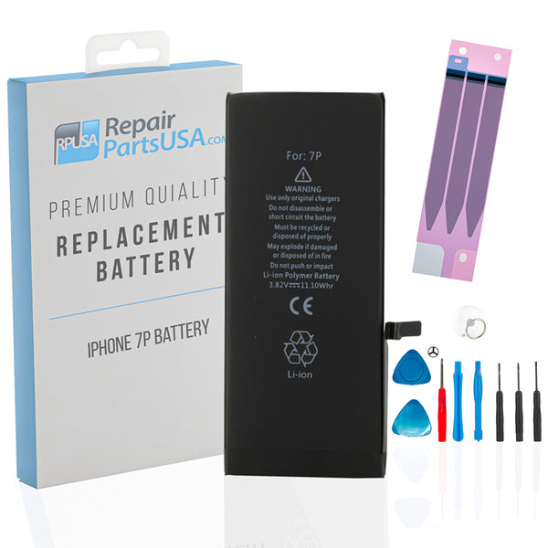 iPhone 7 Plus Premium Battery Replacement Kit + Adhesive + Tools