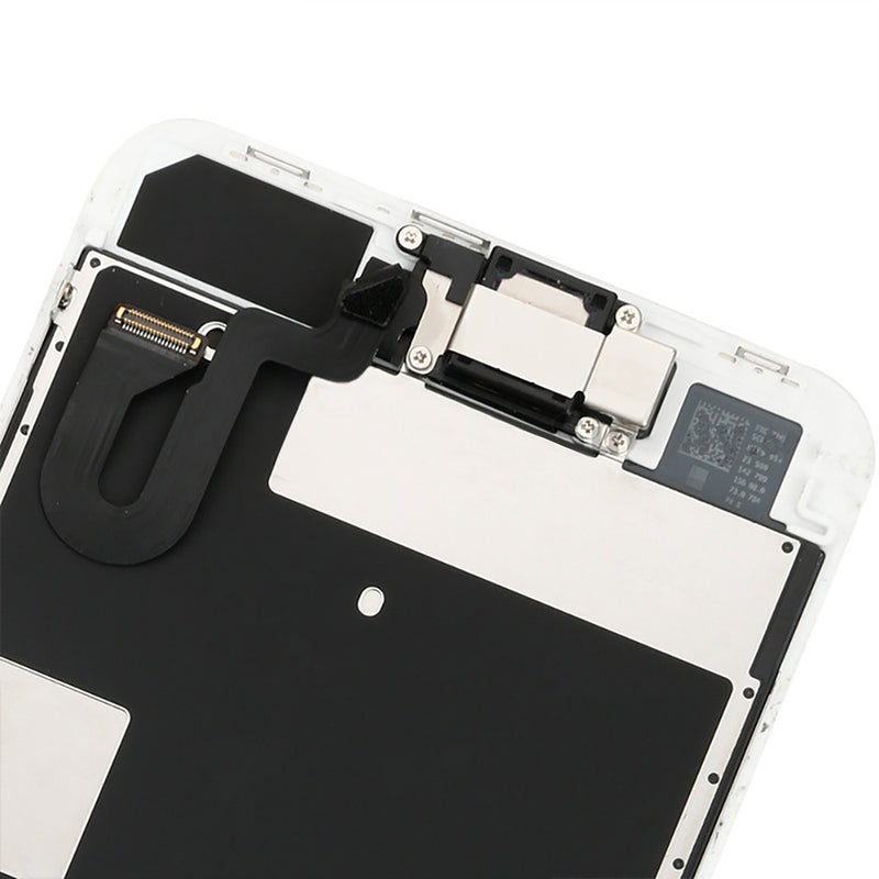 iPhone 8 Plus White Premium Glass Screen Replacement Repair Kit + Small Parts + Premium Tools