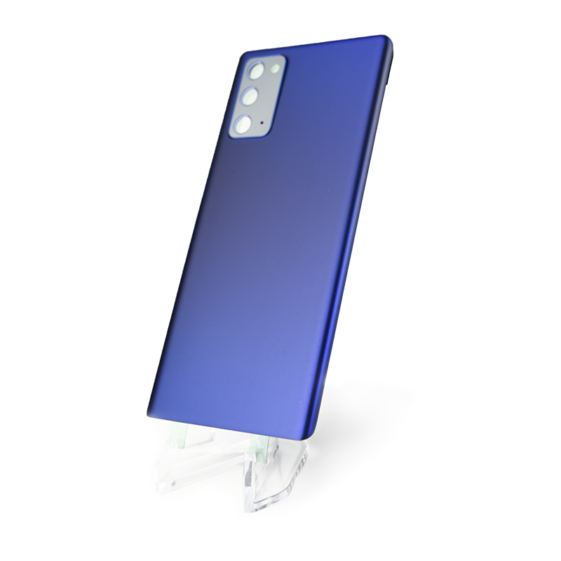 Samsung Galaxy Note 20 5G Glass Back Cover with Camera Lens Cover and Adhesive(Mystic Blue)