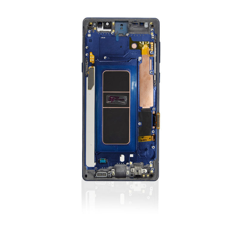 Samsung Galaxy Note 9 Premium Glass Screen LCD Assembly Replacement with Frame - Ocean Blue