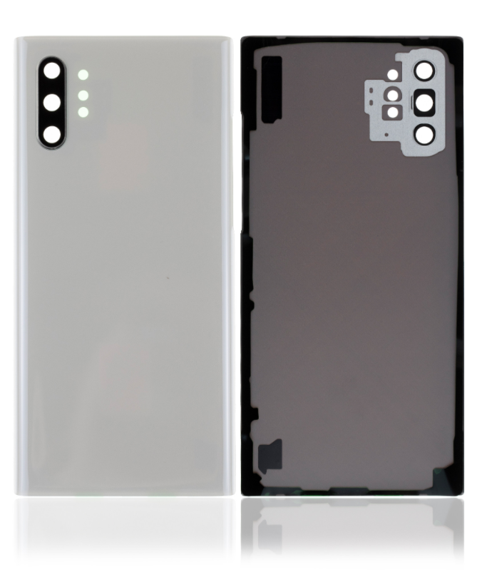 Samsung :: Note Repair Parts :: Samsung Note 10 Plus Parts :: Samsung Galaxy  Note 10 Plus Glass Back Cover with Camera Lens Cover and Adhesive(AURA WHITE )