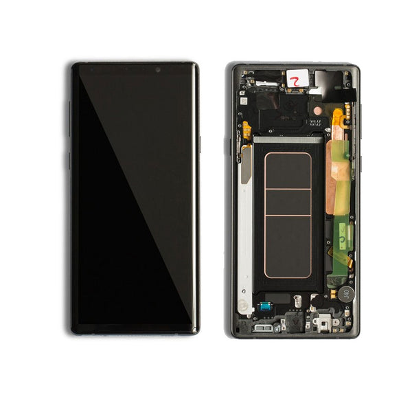 Samsung Galaxy Note 9 Premium Glass Screen Assembly Replacement with Frame - Black