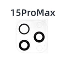 iPhone 15 Pro Max Rear Back Camera Lens w/ Bracket and Bezel - Silver