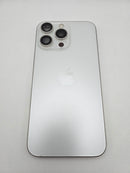 iPhone 15 Pro Max Rear Back Housing Replacement with Small Parts Pre-Installed - Silver