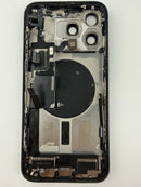 iPhone 15 Pro Rear Back Housing Replacement with Small Parts Pre-Installed - Blue