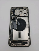 iPhone 15 Pro Max Rear Back Housing Replacement with Small Parts Pre-Installed - Silver