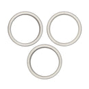 iPhone 15 Pro Rear Back Camera Lens w/ Bracket and Bezel - Silver