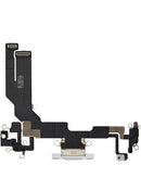 iPhone 16e Charging Port Connector Flex Cable - White