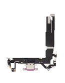 iPhone 16 Charging Port Connector Flex Cable - Pink