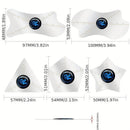 5pcs 0.1mm Ultra Thin Stainless Steel Pry Bar Removal Card For Mobile Phone Disassembly Repair Tool