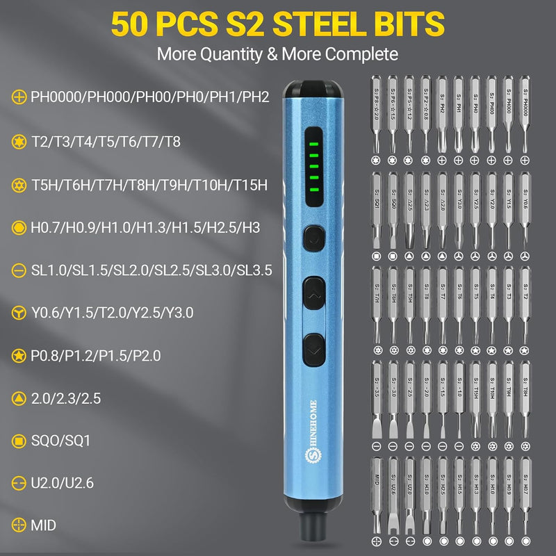 Mini Electric 66 in 1 Precision Screwdriver Set