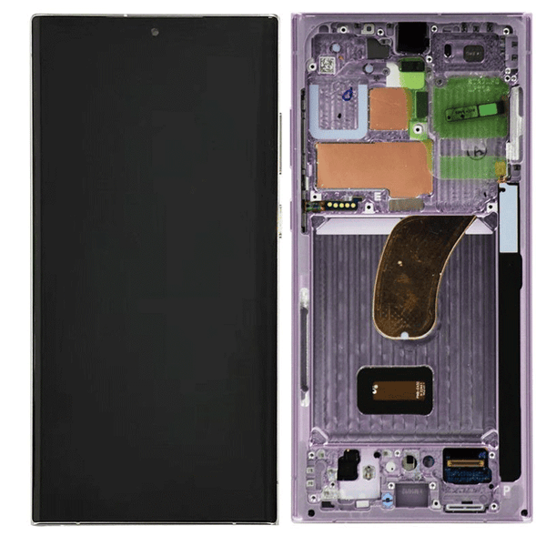 Samsung Galaxy S23 Ultra Premium Glass Screen OLED Assembly Replacement (Lavender)