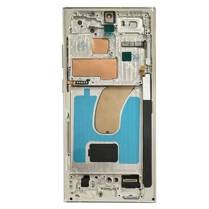 Samsung Galaxy S23 Ultra Premium Glass Screen OLED Assembly Replacement (Cream)