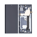 Samsung Galaxy Note 20 Ultra 5G Premium Glass Screen OLED Assembly Replacement w/Frame (Mystic Black)