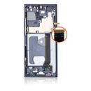 Samsung Galaxy Note 20 Ultra 5G Premium Glass Screen OLED Assembly Replacement w/Frame (Mystic Black)