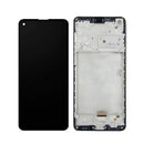 Samsung Galaxy A21S (A217 / 2020) LCD and Digitizer Glass Screen Replacement (W/ FRAME) (Black)