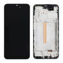Samsung Galaxy A25 5G (A256 / 2024) LCD and Digitizer Glass Screen Replacement (W/ FRAME) (Black)