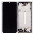 Samsung Galaxy A33 5G (A336U / 2022) OLED LCD and Digitizer Glass Screen Replacement (W/ FRAME) (Black)
