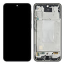 Samsung Galaxy A36 5G (A366U / 2025) OLED LCD and Digitizer Glass Screen Replacement (W/ FRAME) (Black)