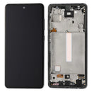 Samsung Galaxy A52 5G (A526 / 2021) LCD and Digitizer Glass Screen Replacement (W/ FRAME) (Black)
