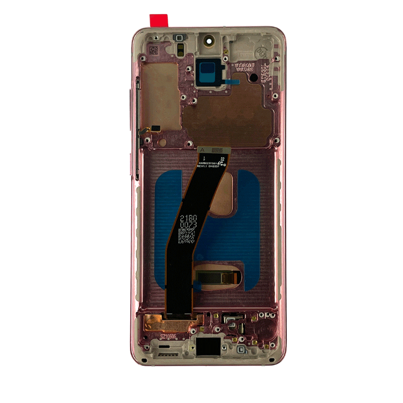 Samsung Galaxy S20 Premium Glass Screen OLED Assembly w/ Frame (Cloud Pink)