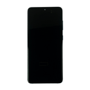 Samsung Galaxy S20 Premium Glass Screen OLED Assembly w/ Frame (Cloud Blue)