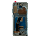 Samsung Galaxy S20 Premium Glass Screen OLED Assembly w/ Frame (Cloud Blue)
