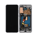Samsung Galaxy S20 Premium Glass Screen OLED Assembly w/ Frame (Cosmic Grey)