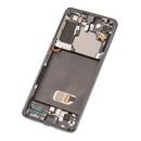 Samsung Galaxy S21 Premium Glass Screen OLED Assembly w/ Frame (Phantom Gray)