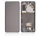 Samsung Galaxy S21 Premium Glass Screen OLED Assembly w/ Frame (Phantom Gray)