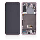 Samsung Galaxy S21 Premium Glass Screen OLED Assembly w/ Frame (Phantom Violet)