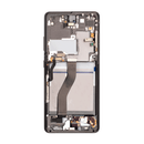 Samsung Galaxy S21 Ultra Premium Glass Screen OLED Assembly w/ Frame (Phantom Black)